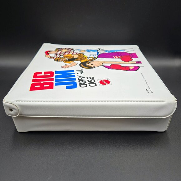 Vintage 1973 Big Jim Vinyl Carry-All Case Mattel #8885 Action Figure Doll Read - Picture 8 of 16